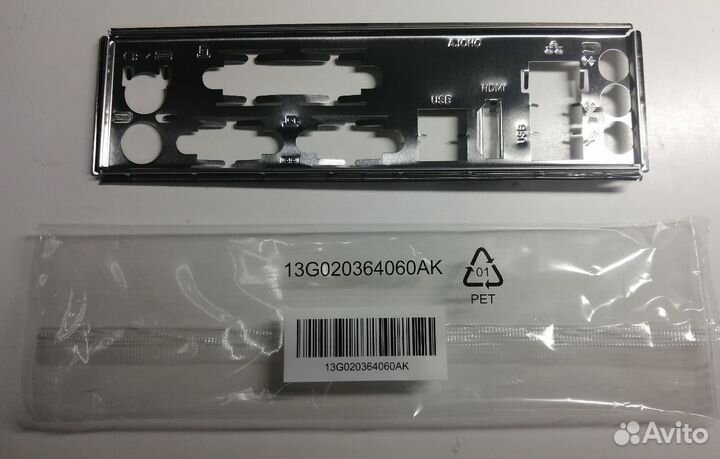 Заглушка для мат платы ASRock H81 Pro BTC R2.0