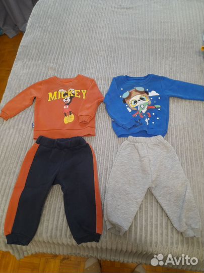 Одежда для мальчика пакетом 80 86 см