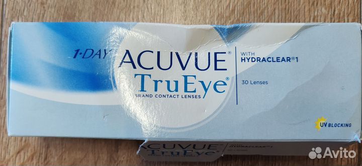 Линзы 1day acuvue trueye 3.00 (срок до 01.10.2024)