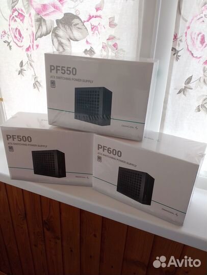 Блок питания deepcool PF500, PF550, PF600 новые