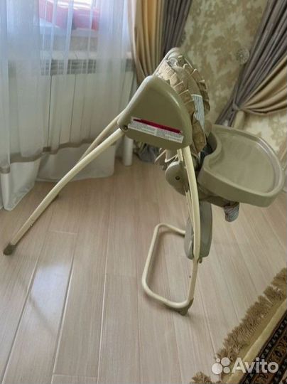 Стульчик для кормления +электрокачели