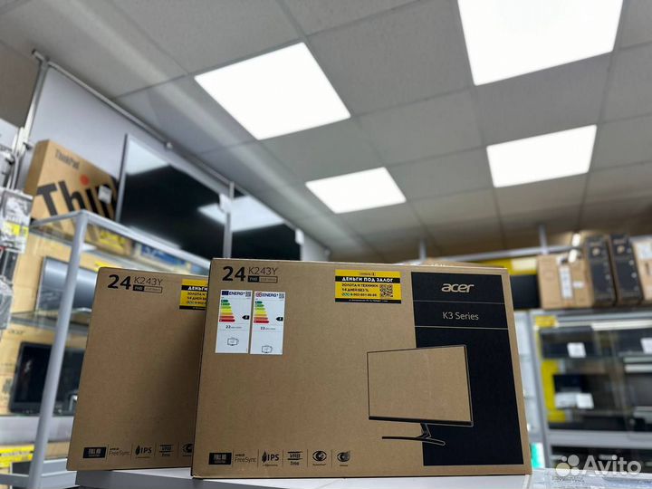 Новый Монитор 23,8 IPS Acer 75Герц