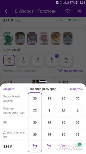 Продам толстовку для собаки р xs