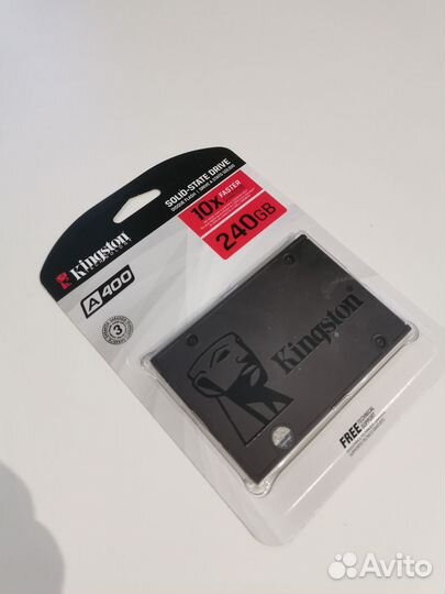 Ssd kingston a400 240gb новый