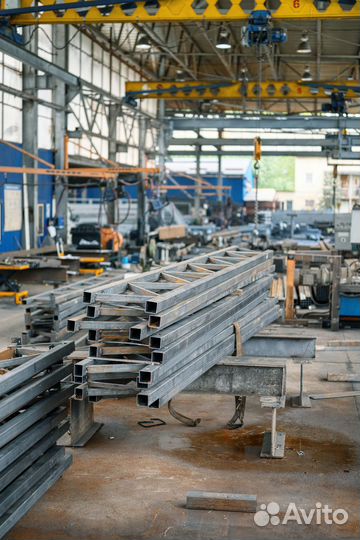 Металлокаркас для промышленных объектов