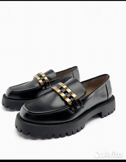 Лоферы Zara 36