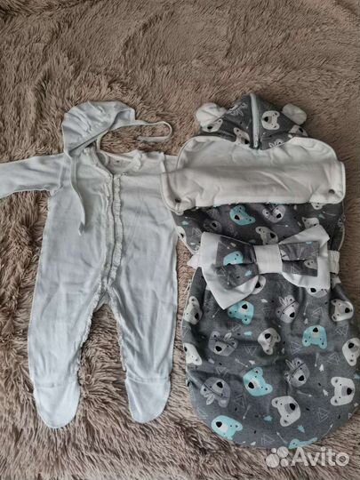 Конверт на выписку для новорожденного