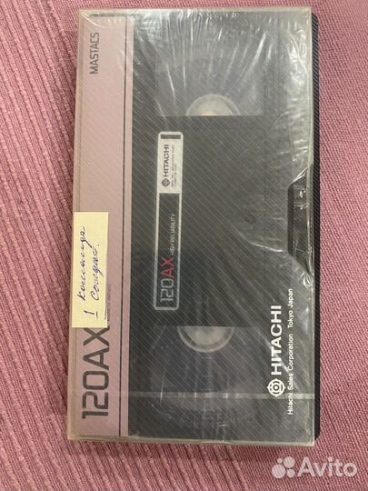 Видеокассета с записью Hitachi 120AX