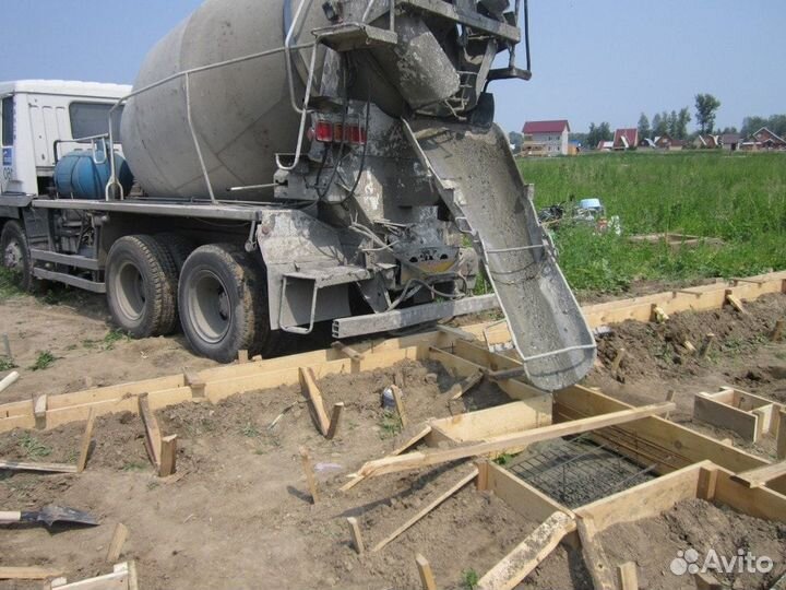 Бетон бетононасос