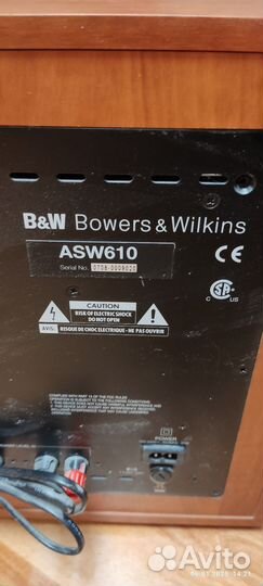 Сабвуфер W&W ASW610