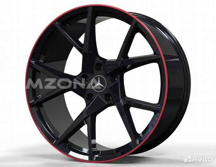 Кованый диск в стиле mercedes G class R22 5X130