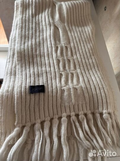 Шарф шерстяной joop
