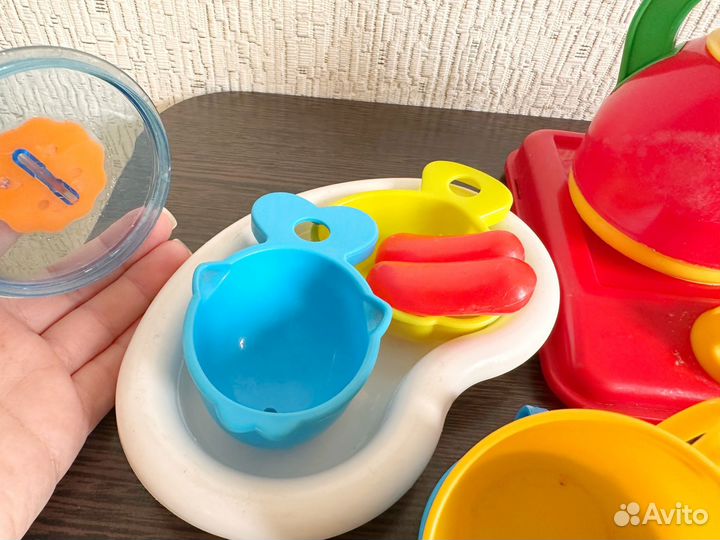 Игрушки для девочки посудка
