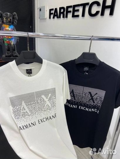 Футболка мужская armani exchange