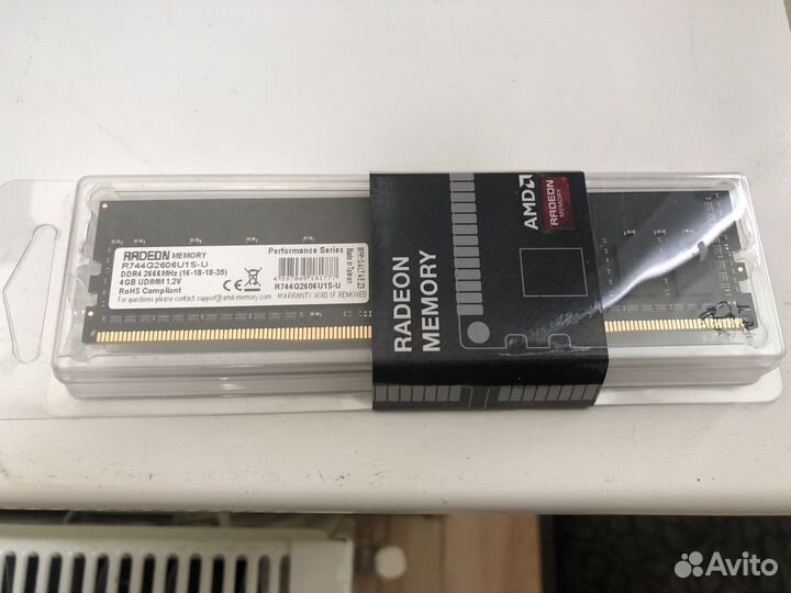 Новая оперативная память ddr4 4gb 2666Mhz