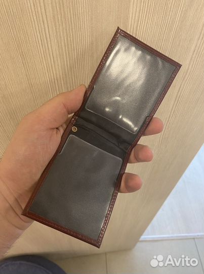 Обложка для удостоверения усб бордовая