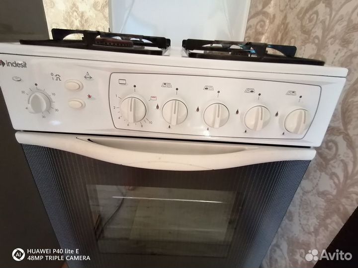 Газовая плита бу indesit