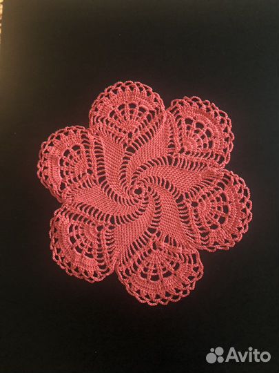 Салфетки вязаные крючком