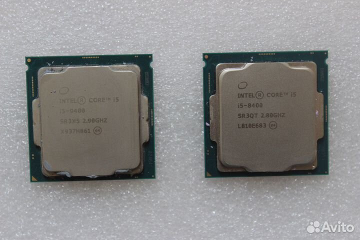 I5 8400 i5 9400 cpu c intel HD lga1151v2 в отлично