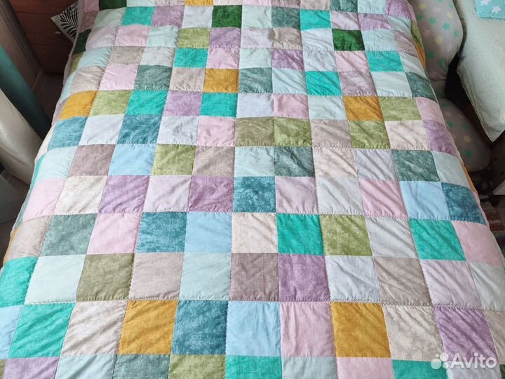 Покрывало плед одеяло лоскутное на заказ