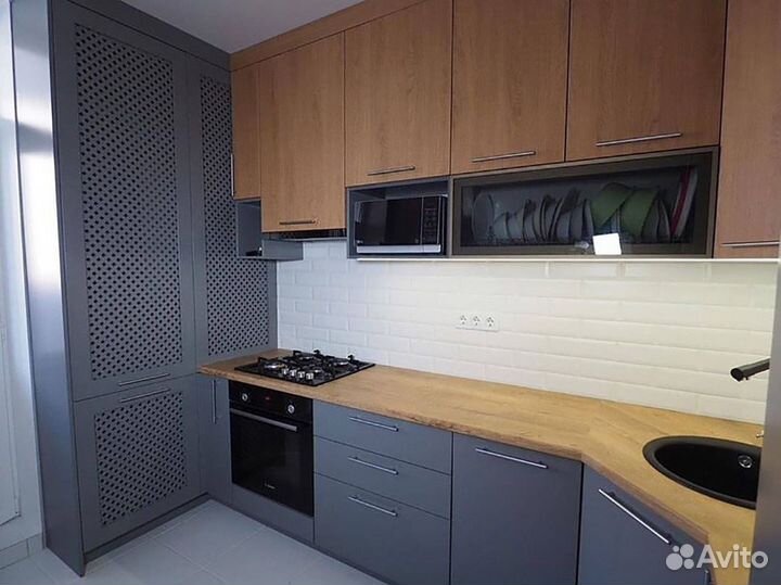 Кухня на заказ угловая