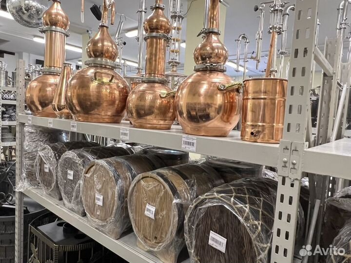 Медный самогонный аппарат