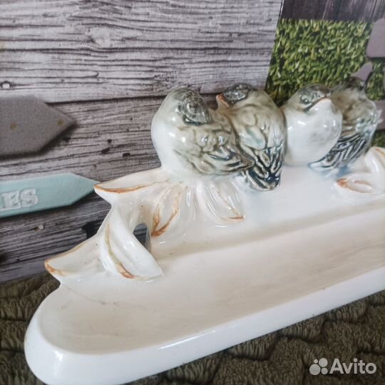 Статуэтка СССР. Воробьи. Зик