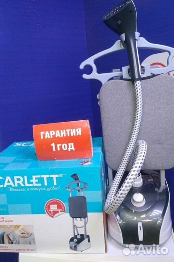 Отпариватель scarlett в отличном состоянии