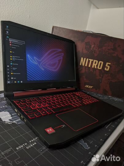 Ноутбук acer nitro 5 an515-43