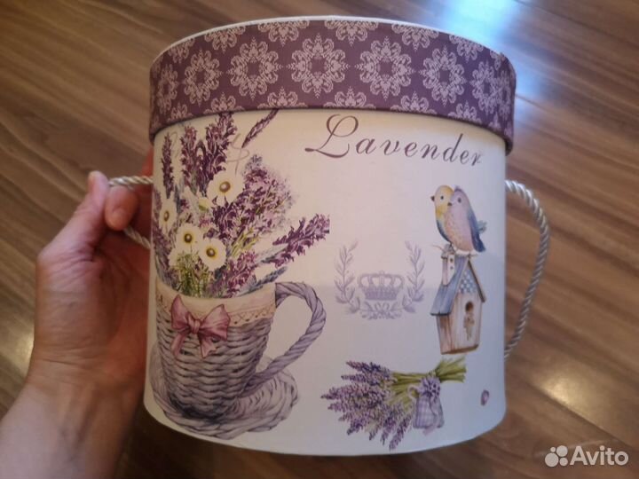 Коробка подарочная круглая