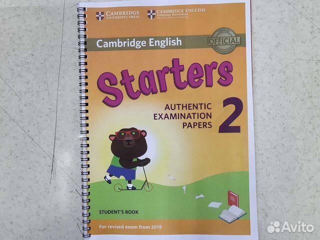 Учебник английского Starters 2 Student's Book