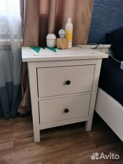 Тумба прикроватная (хемнэс hemnes) икеа