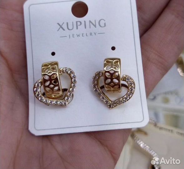 Серьги медицинский сплав