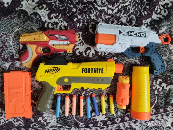 Бластер nerf