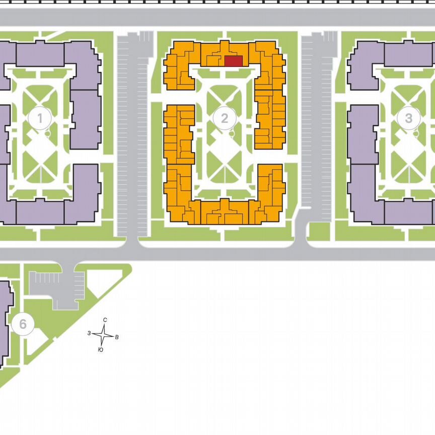 2-к. квартира, 55 м², 1/4 эт.