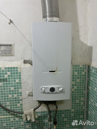 Газовая колонка bosch (wr 10 2p) с установкой