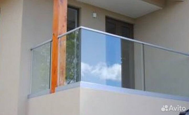 Перила из стекла