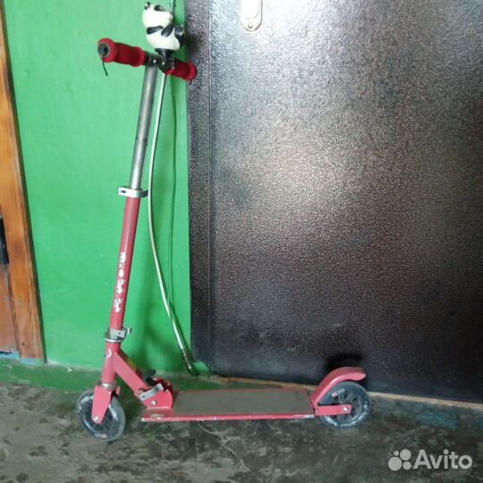 Самокат детский двухколесный бу