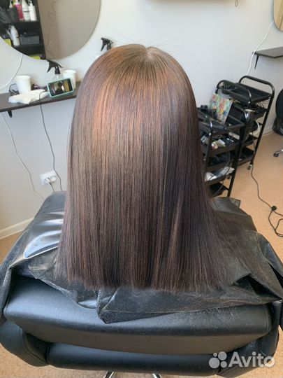Выпрямление волос