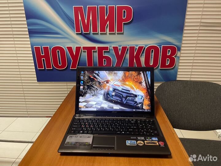 Игровой ноутбук MSI / i5 / ssd / geforce 2gb