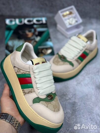 Кеды gucci женские