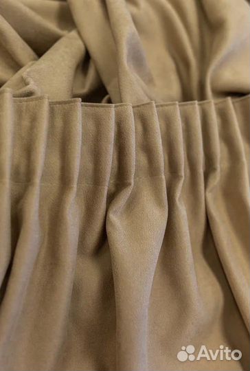 Портьера 280х250см, Бежевый