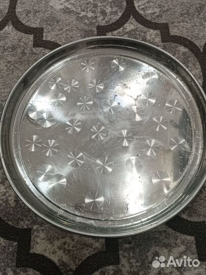 Поднос металлический
