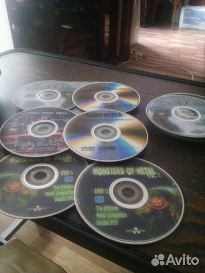 DVD video Диски рок-метал,видео касета