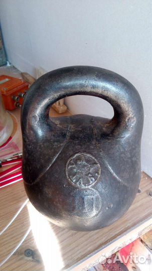 Гиря старинная 1 пуд