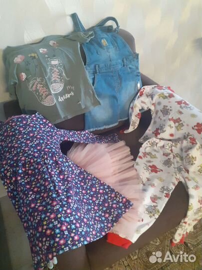 Детская одежда для девочек пакетом
