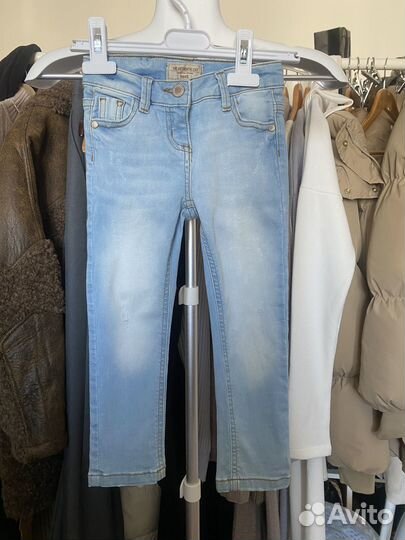 Джинсы next 104 новые на девочку