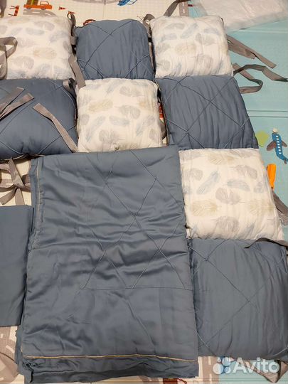 Бортики в детскую кроватку комплект