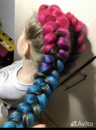 Косы Разные техникиПлетение кос с канекалоном