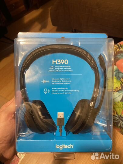Наушники logitech h390